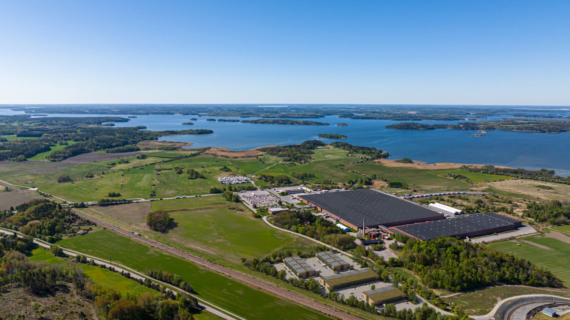 GreenHub, Bro flygfoto